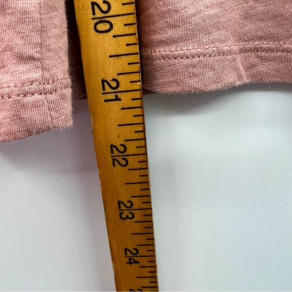 Loft rose ruffled sleeve top ladies size L. - Picture 7 of 7